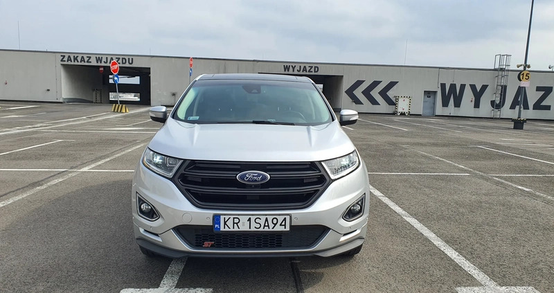 Ford EDGE cena 103700 przebieg: 136000, rok produkcji 2017 z Kraków małe 781